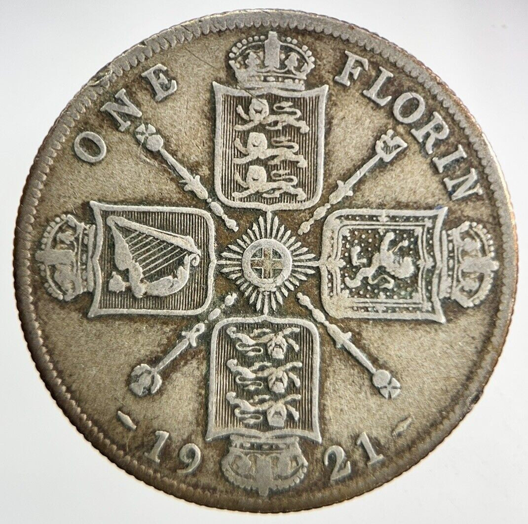 1921 George V Florin Silver Coin | Collectable Grade