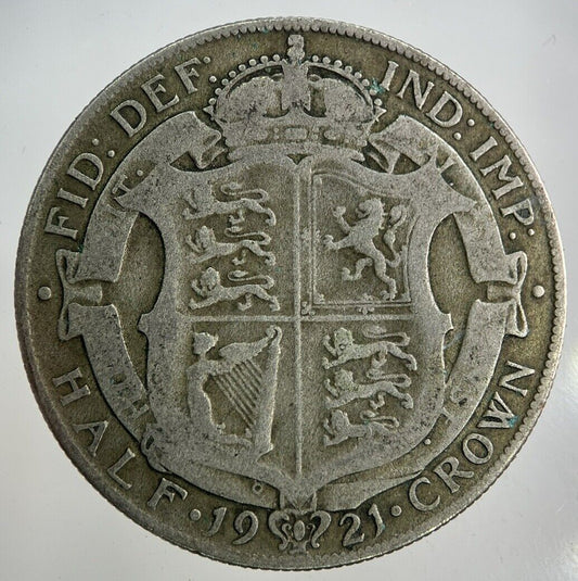 1921 George V Half-Crown Silver Coin | Collectable Grade
