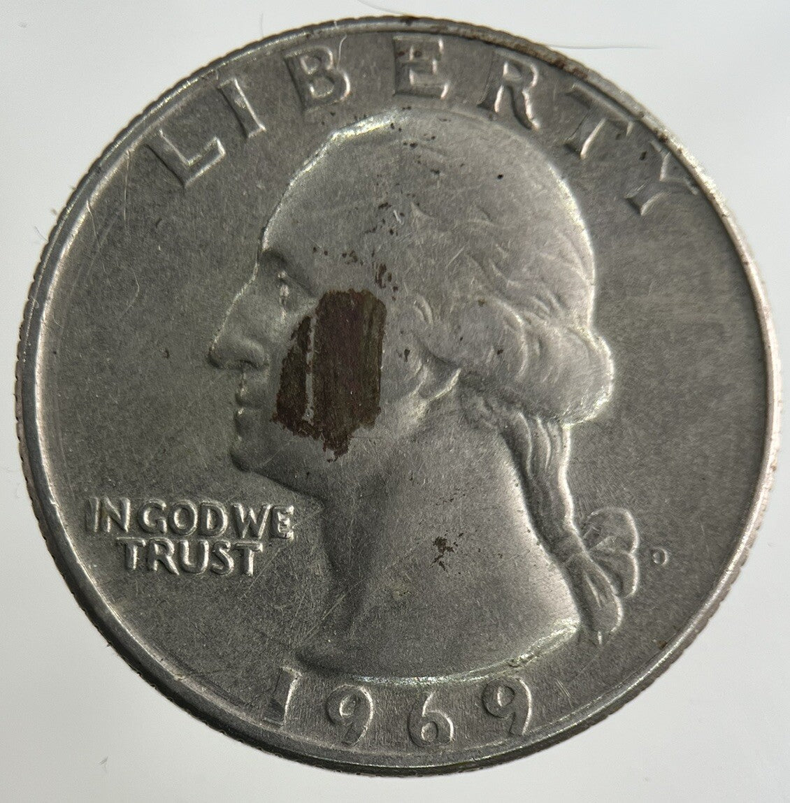 1969 US USA Quarter Dollar Coin | Fine Collectable Grade