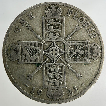 1921 George V Florin Silver Coin | Fine Collectable Grade