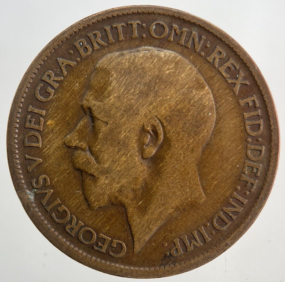 1921 George V Half-Penny Coin | Collectable Grade