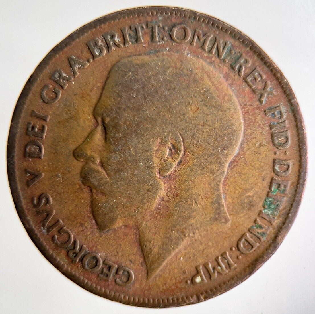 1921 George V One Penny Coin | Collectable Grade
