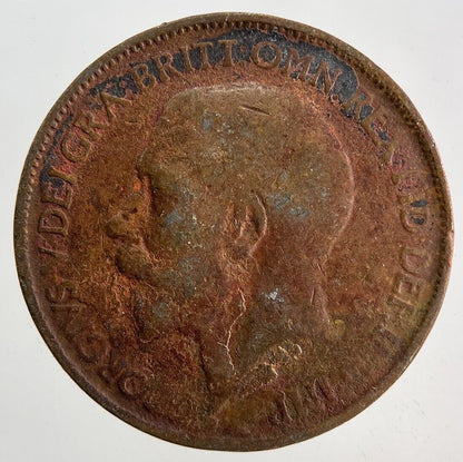 1921 George V Half-Penny Coin | Collectable Grade