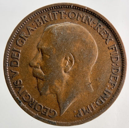 1921 George V Half-Penny Coin | Collectable Grade