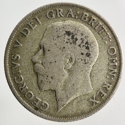 1921 George V Shilling Silver Coin | Collectable Grade