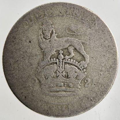 1921 George V Shilling Silver Coin | Collectable Grade