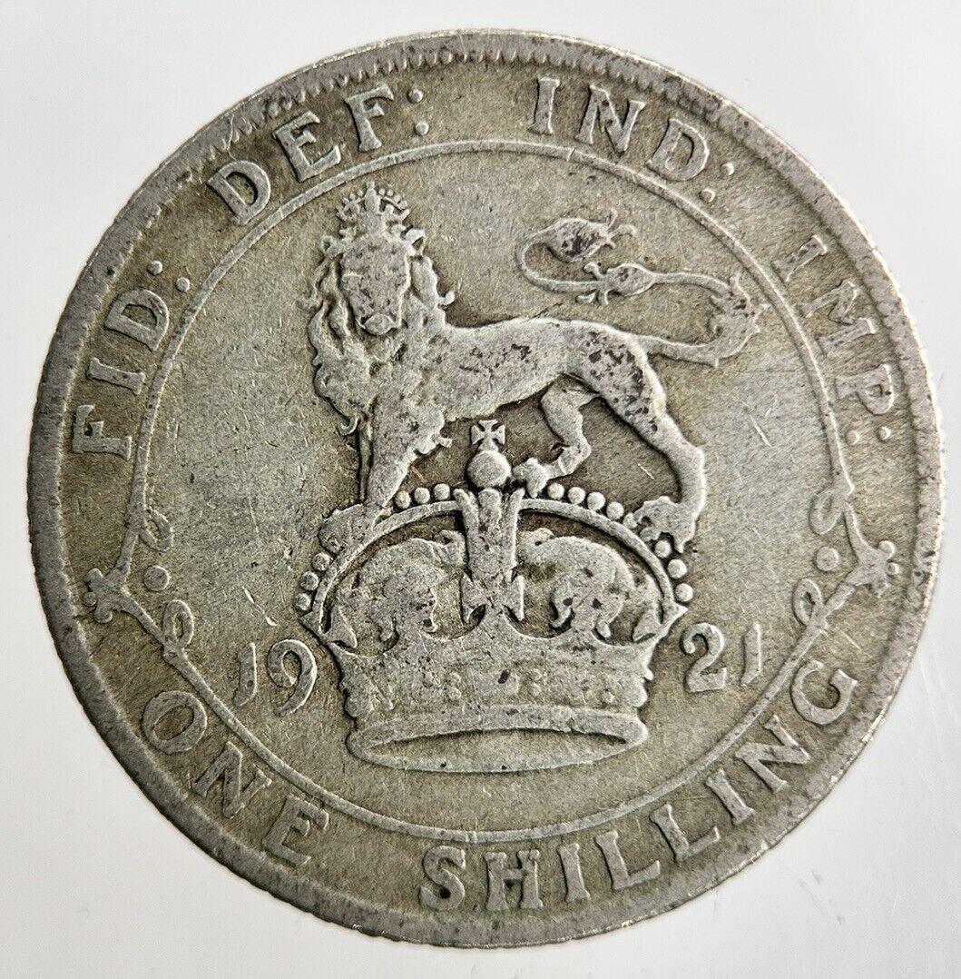 1921 George V Shilling Silver Coin | Collectable Grade