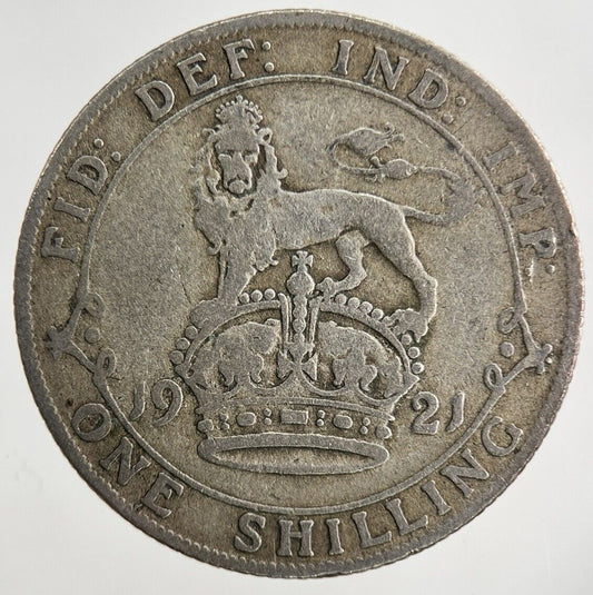 1921 George V Shilling Silver Coin | Collectable Grade