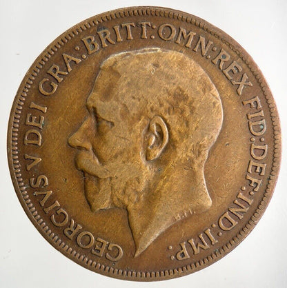 1921 George V One Penny Coin | Fine Collectable Grade