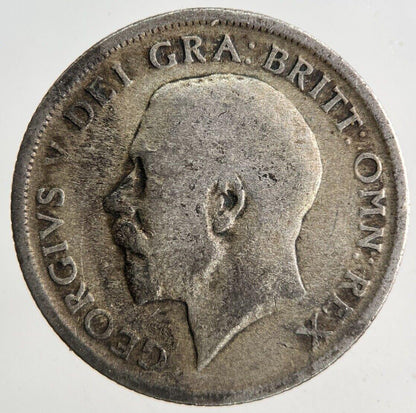 1921 George V One Shilling Silver Coin | Collectable Grade