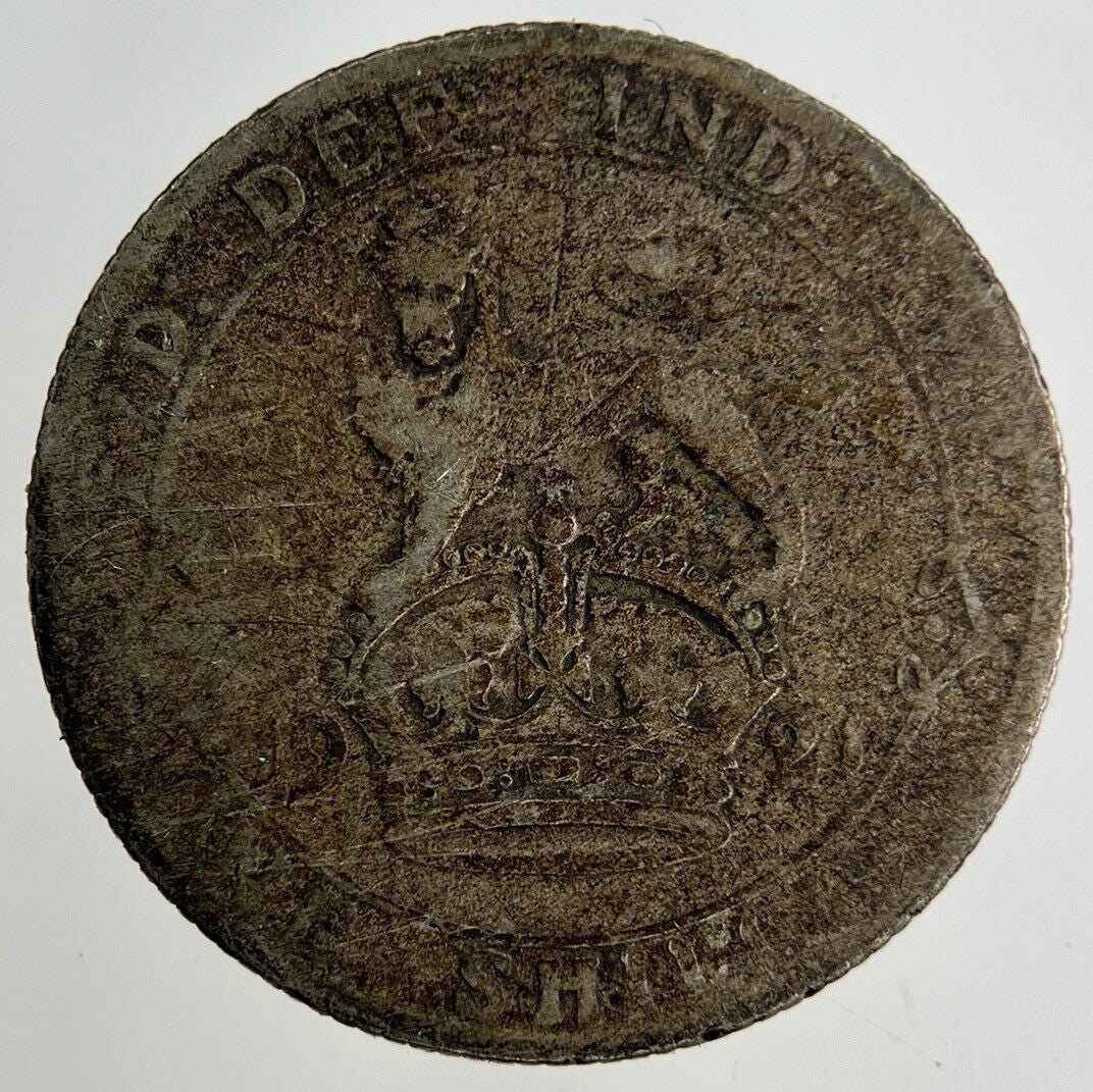 1921 George V Shilling Silver Coin | Collectable Grade