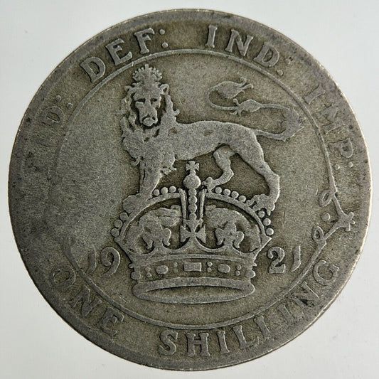 1921 George V Shilling Silver Coin | Collectable Grade