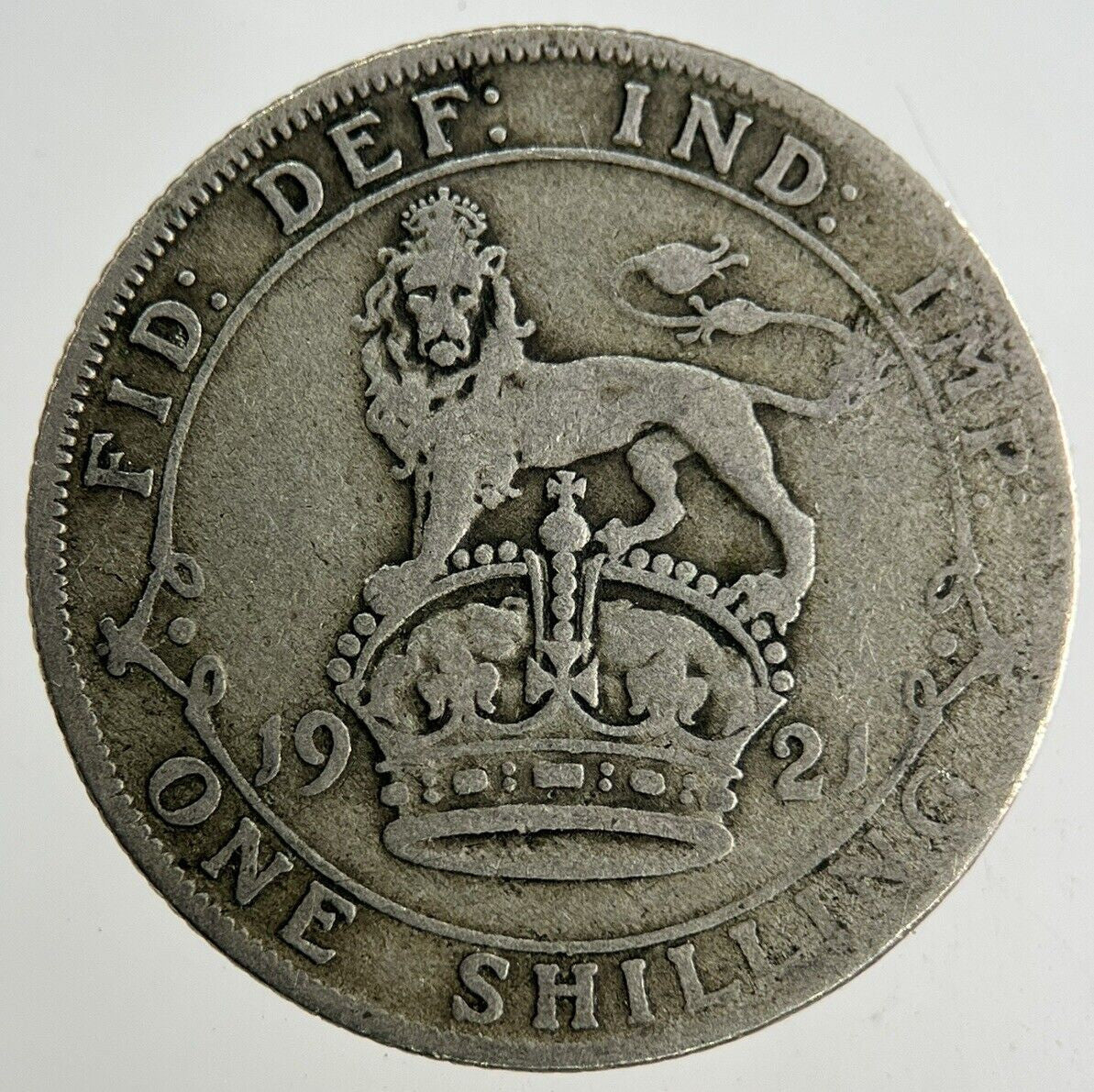 1921 George V Shilling Silver Coin | Collectable Grade