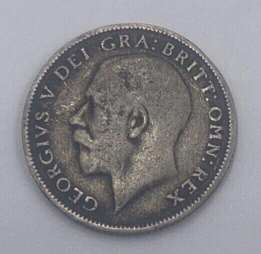 1921 George V Sixpence | British Silver Coin | Collectable Grade | a035