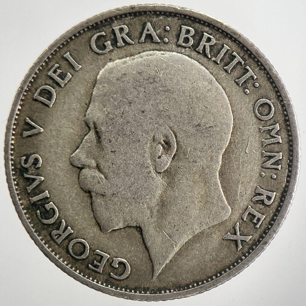 1921 George V Shilling Silver Coin | Collectable Grade | a5576