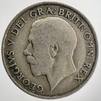 1921 George V Shilling Silver Coin | Collectable Grade | a5576