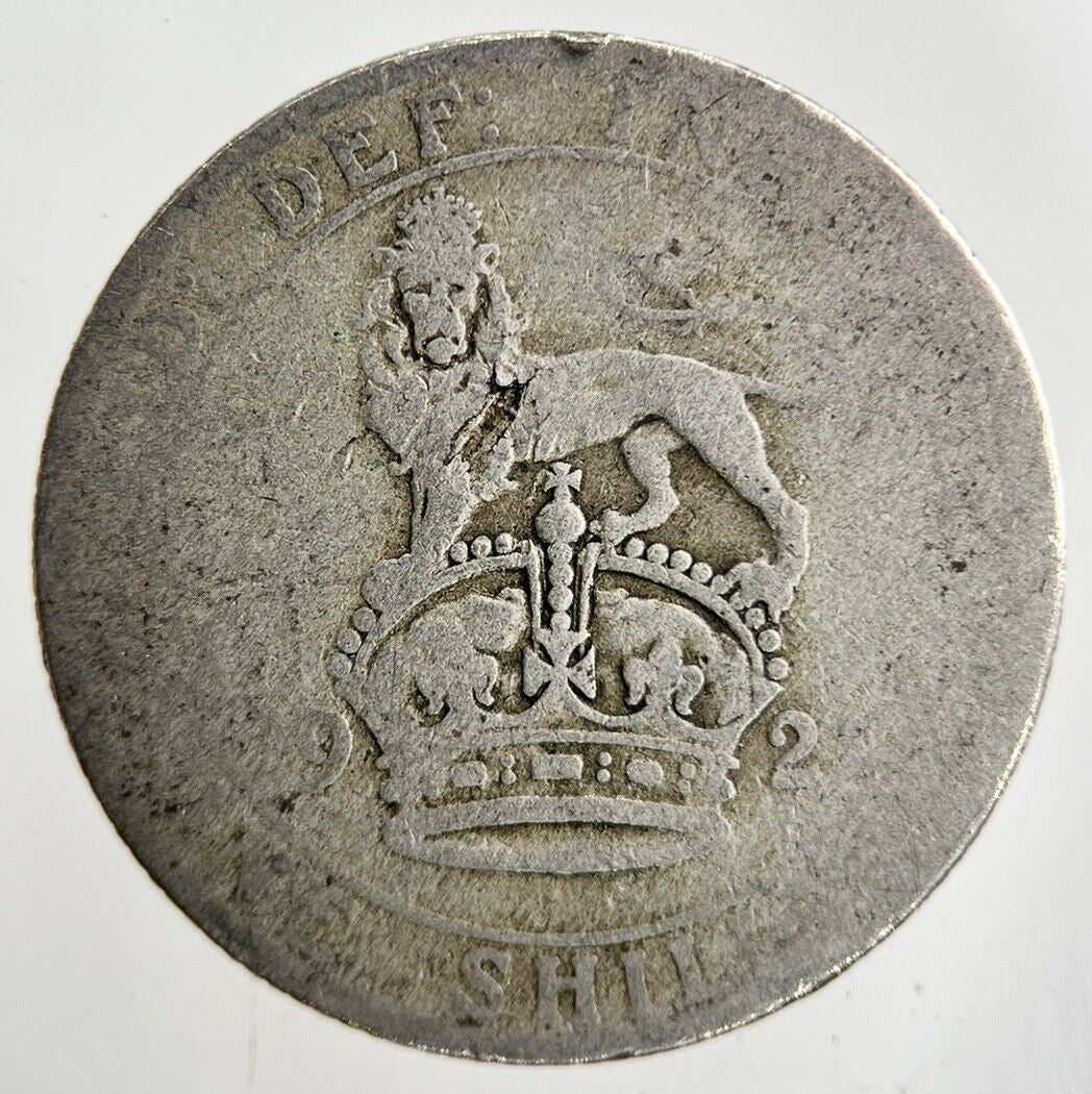 1921 George V Shilling Silver Coin | Fair Grade