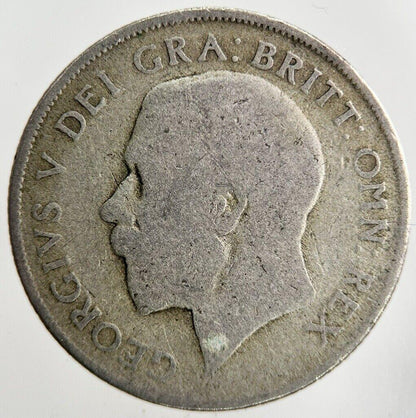 1921 George V Shilling Silver Coin | Fair Grade