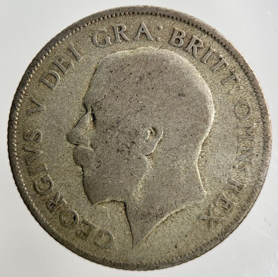 1921 George V Shilling Silver Coin | Fair Grade