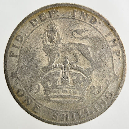 1921 George V Shilling Silver Coin | Fair Grade