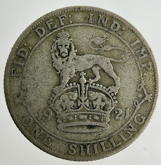 1921 George V Shilling Silver Coin | Collectable Grade