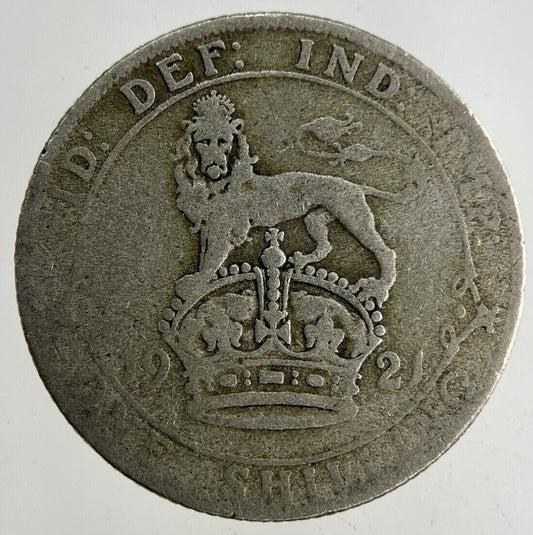 1921 George V Shilling Silver Coin | Collectable Grade