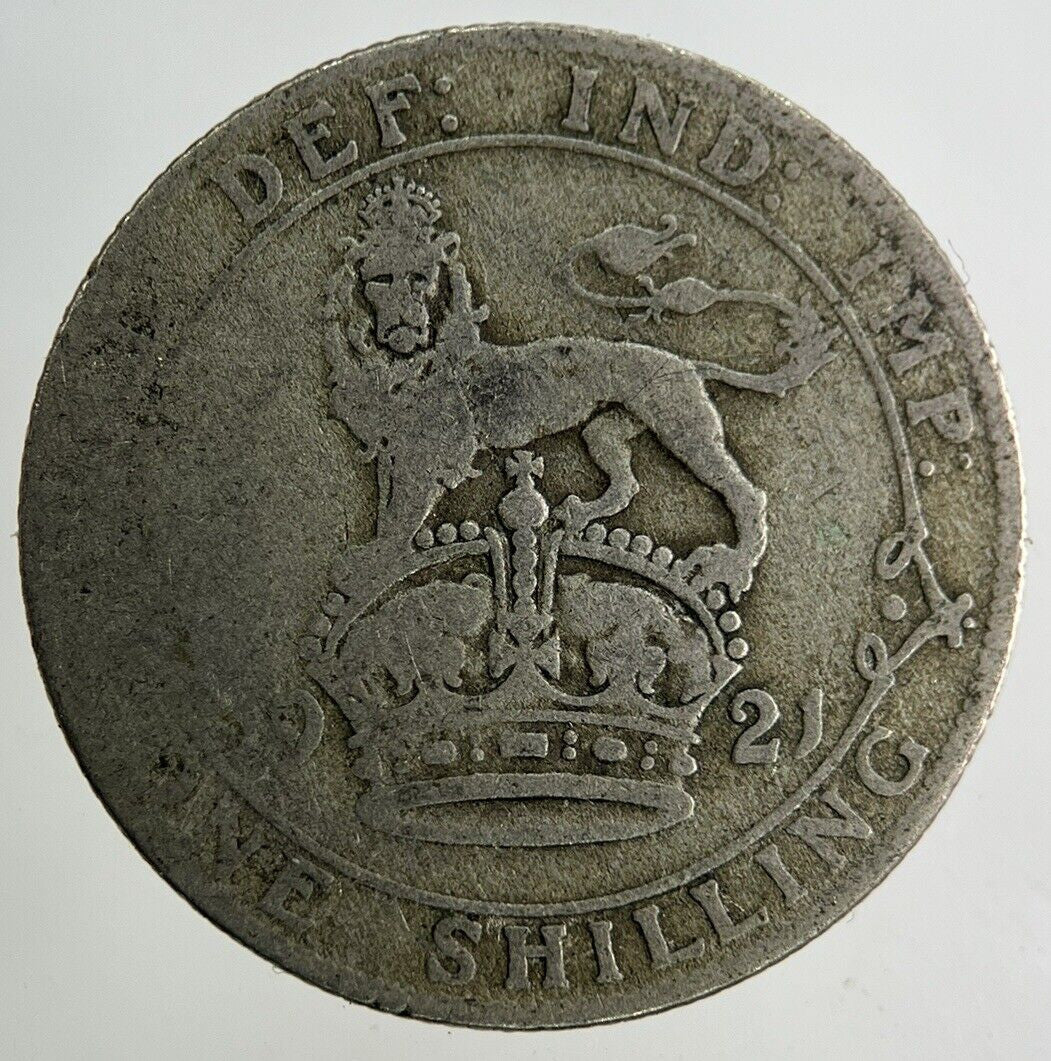 1921 George V Shilling Silver Coin | Collectable Grade