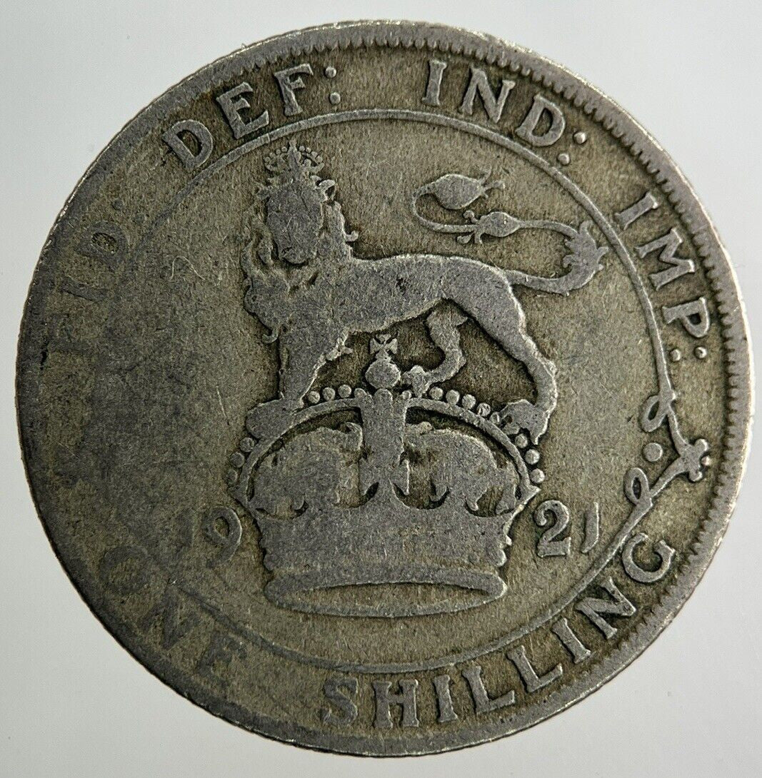 1921 George V Shilling Silver Coin | Collectable Grade