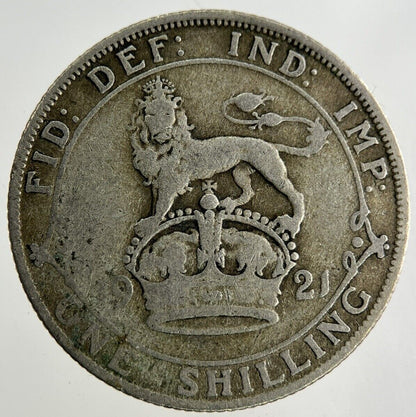 1921 George V Shilling Silver Coin | Collectable Grade