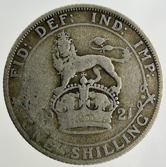 1921 George V Shilling Silver Coin | Collectable Grade