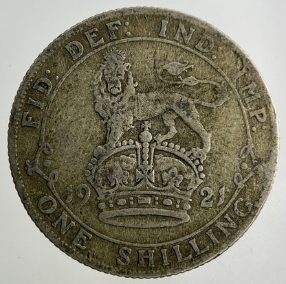 1921 George V Shilling Silver Coin | Collectable Grade