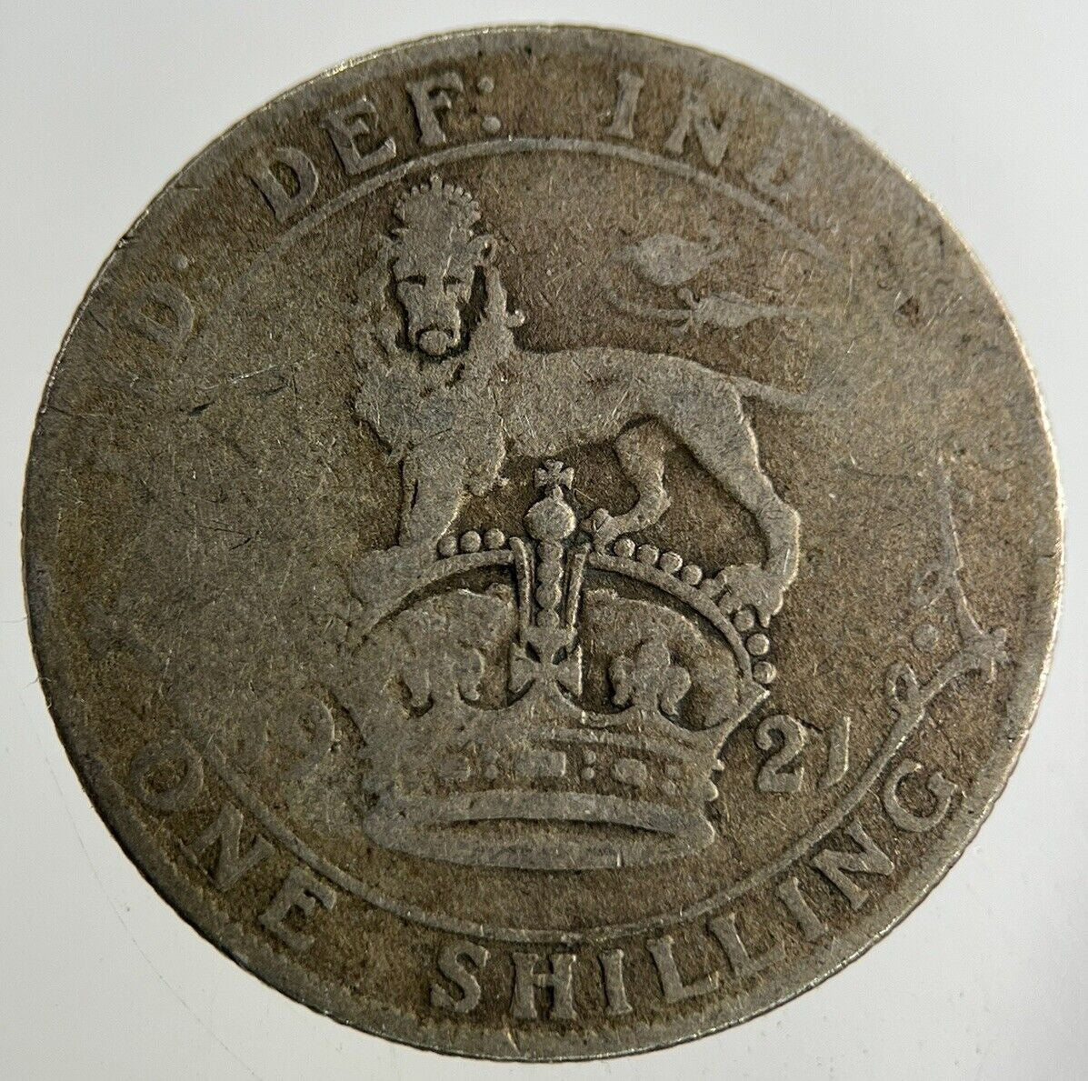 1921 George V Shilling Silver Coin | Collectable Grade