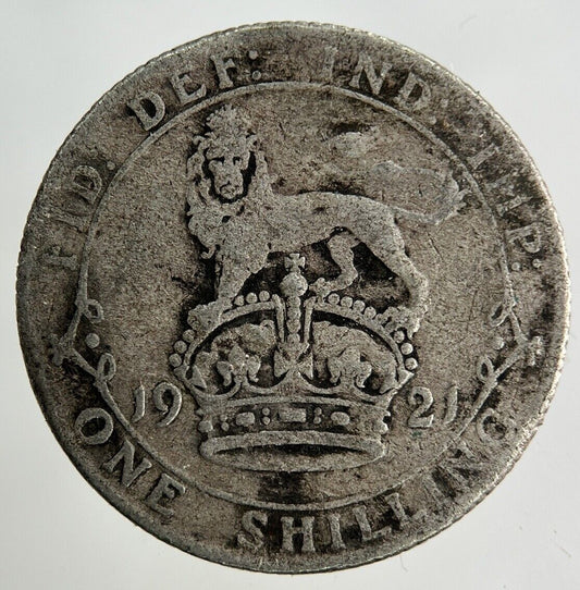 1921 George V Shilling Silver Coin | Collectable Grade