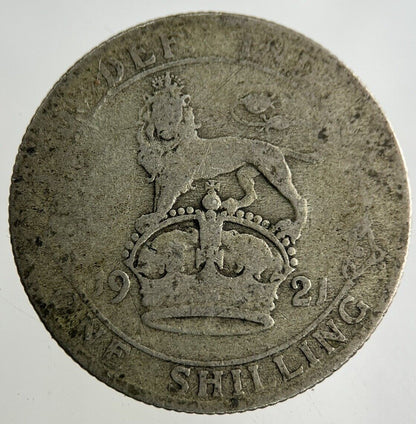 1921 George V Shilling Silver Coin | Collectable Grade