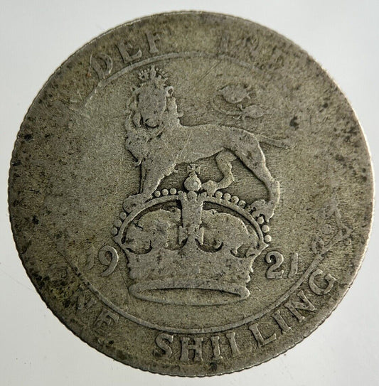 1921 George V Shilling Silver Coin | Collectable Grade