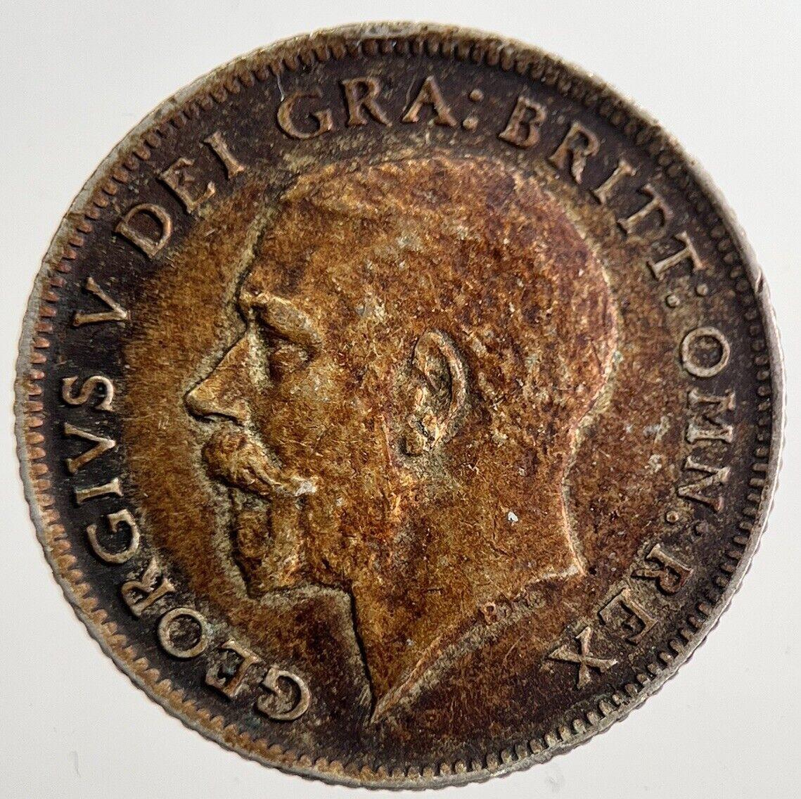 1921 George V Sixpence Silver Coin | Very High Grade | a8551