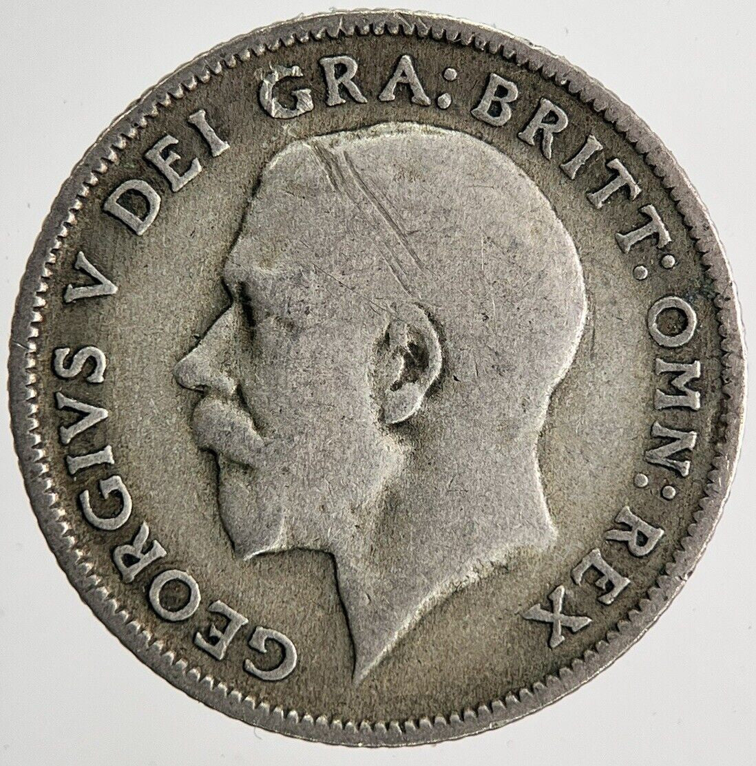1921 George V Sixpence Silver Coin | Collectable Grade | a6679