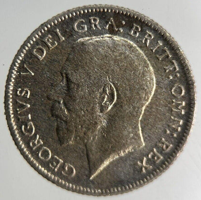 1921 George V Sixpence Silver Coin | Fine Collectable Grade