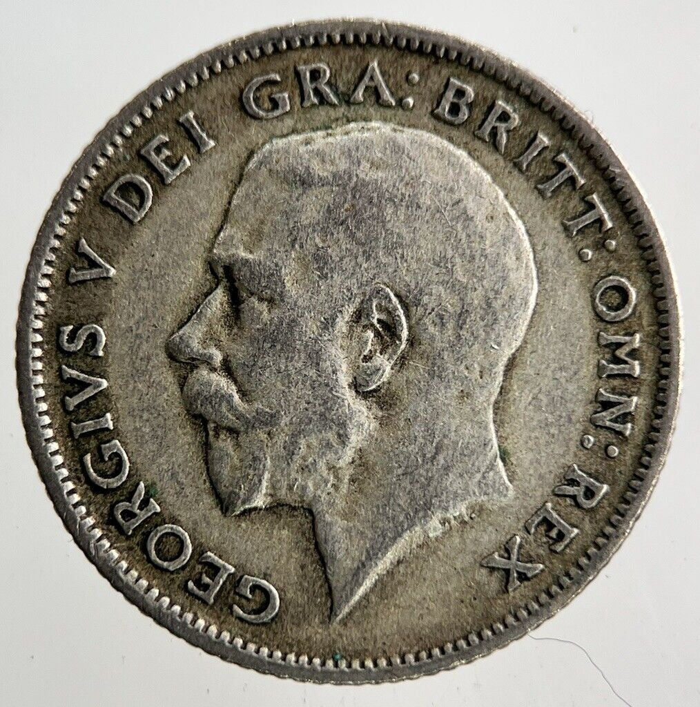 1921 George V Sixpence Silver Coin | Fine Collectable Grade