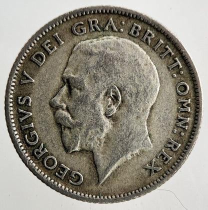 1921 George V Sixpence Silver Coin | Fine Collectable Grade