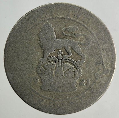 1921 George V Sixpence Silver Coin | Fair Grade