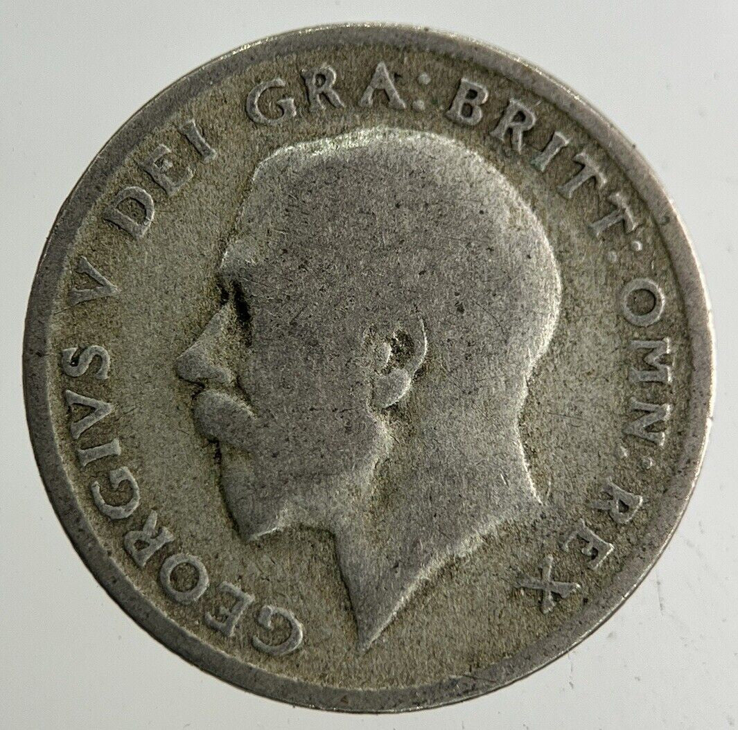 1921 George V Sixpence Silver Coin | Fair Grade