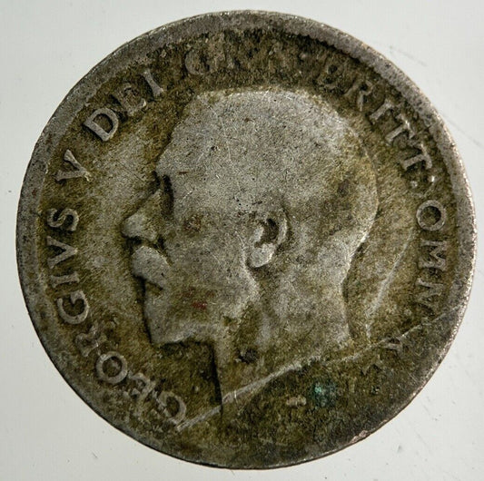 1921 George V Sixpence Silver Coin | Fair Grade