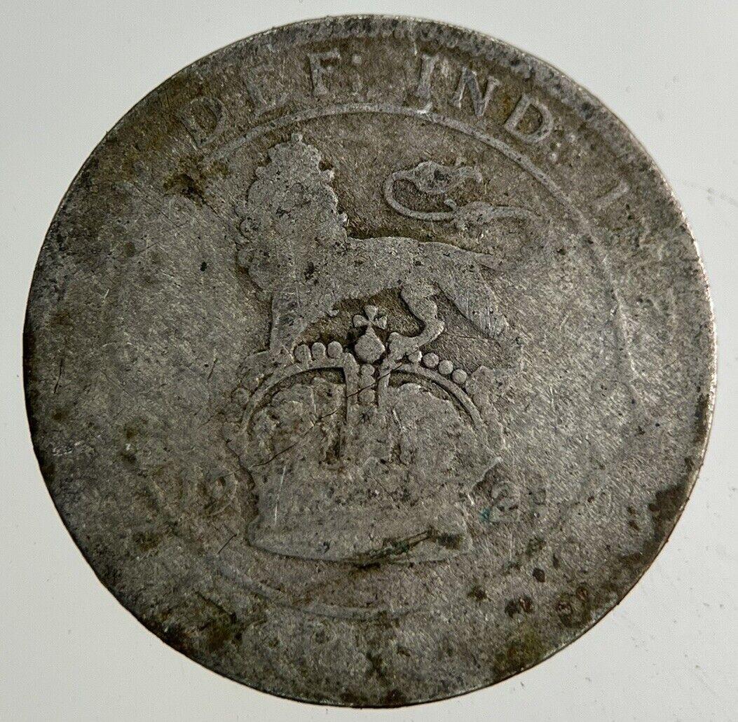1921 George V Sixpence Silver Coin | Fair Grade