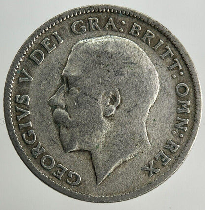 1921 George V Sixpence Silver Coin | Collectable Grade