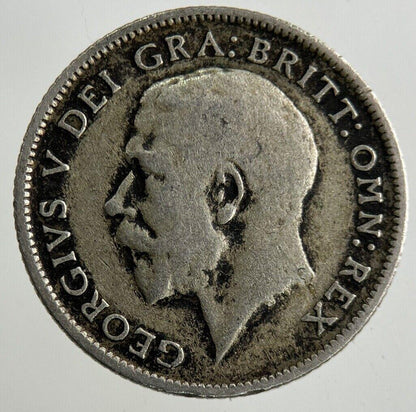 1921 George V Sixpence Silver Coin | Fine Collectable Grade
