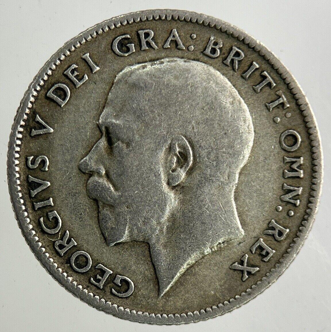 1921 George V Sixpence Silver Coin | Fine Collectable Grade