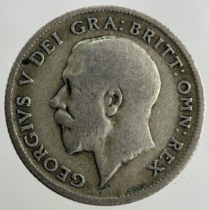 1921 George V Sixpence Silver Coin | Collectable Grade