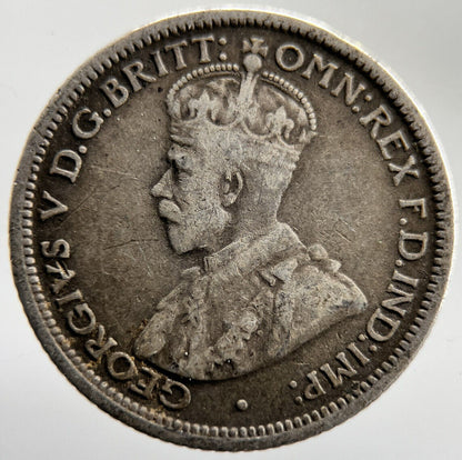 1921 Sixpence Australia Silver Coin | Collectable Grade | a1615