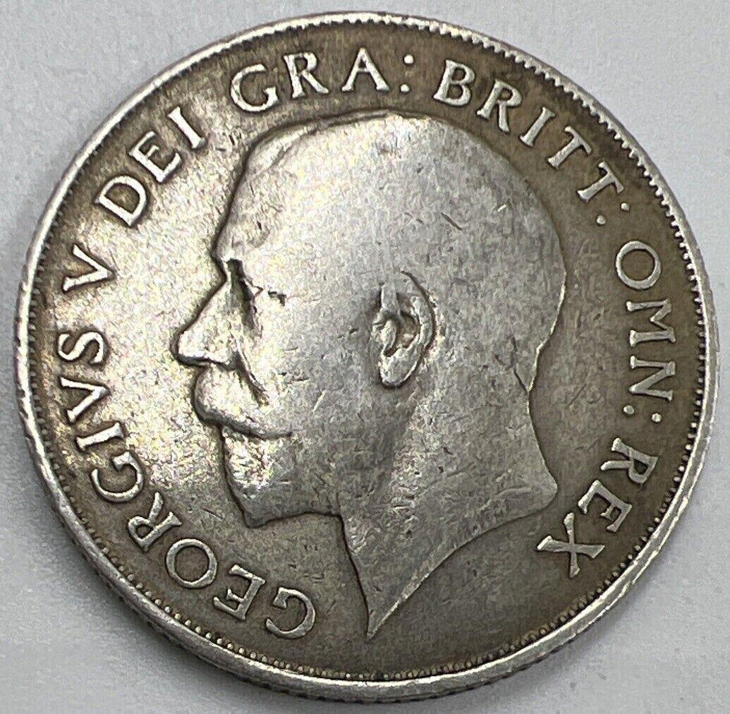 1921 Shilling | British Silver Coin | George V | Collectable Grade | a031